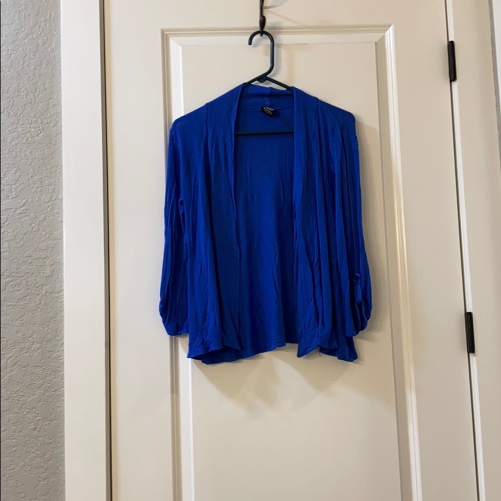 Royal Blue cardigan